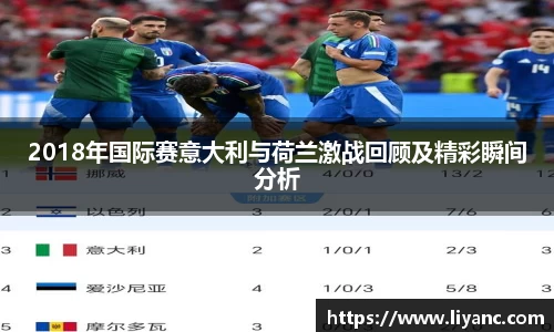 2018年国际赛意大利与荷兰激战回顾及精彩瞬间分析